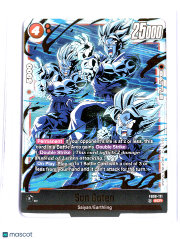 Fusion World FB08 GOTEN GOHAN GOKU HOLOFIL #FB08-121