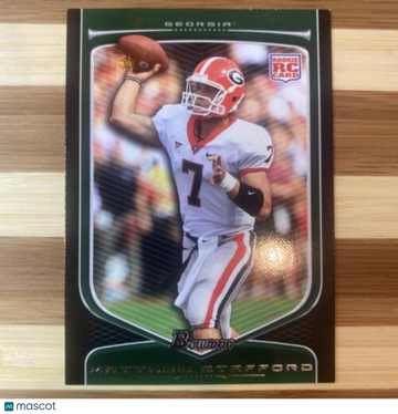 🔥2009 Bowman Draft Picks #111 Matthew Stafford RC (Los Angeles Rams) Superbowl