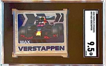 SGC 9.5 RC Max Verstappen 2020 Topps F1 Rookie Sticker Horizontal Formula 1 RARE