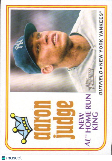 2023 Topps Heritage Aaron Judge #1