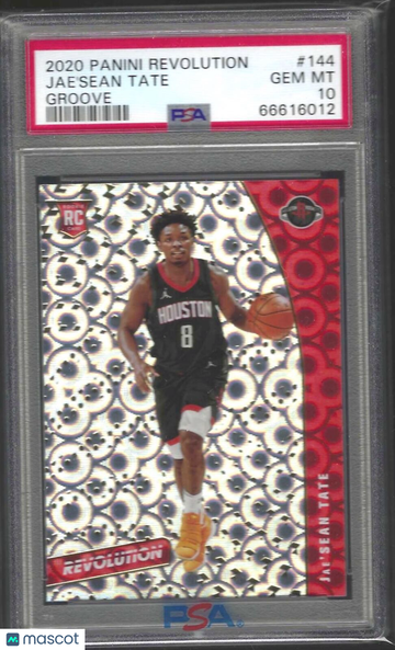 2020 Panini Revolution Jae'sean Tate #144 Groove PSA 10