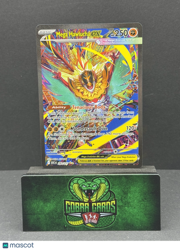 2026 Mega Evolution – Ascended Heroes Mega Hawlucha EX Holo Secret Rare SAR #283/217