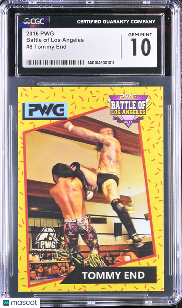 2016 PWG Tommy End #8 CGC 10