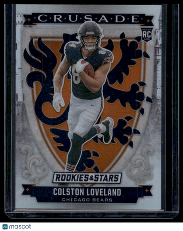 2025 Panini Rookies & Stars Crusade Colston Loveland #NO-15 Prizm RC
