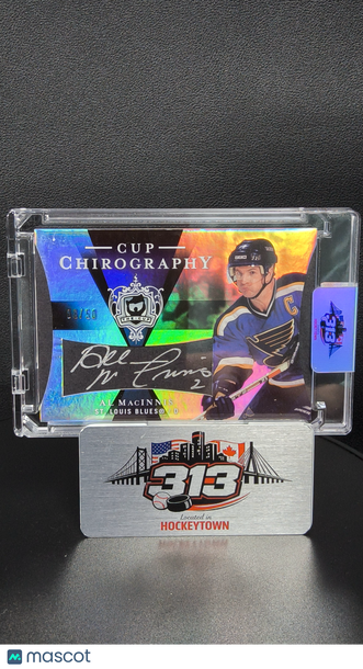 2007-08 Upper Deck The Cup Cup Chirography Al MacInnis Autographed Trading Card #CC-AM /50