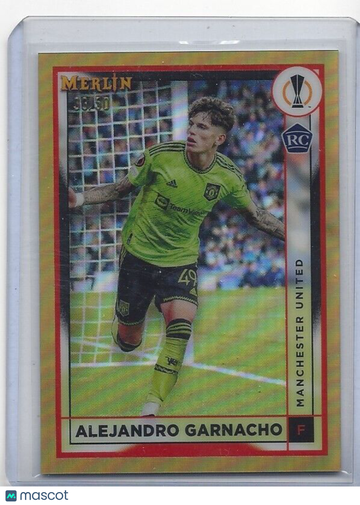 2022-23 Topps Merlin Uefa Club Competitions Alejandro Garnacho #96