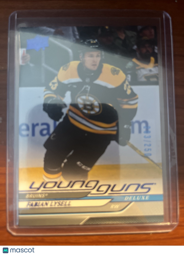 2024-25 Upper Deck Extended FABIAN LYSELL #721 Deluxe Rookie RC