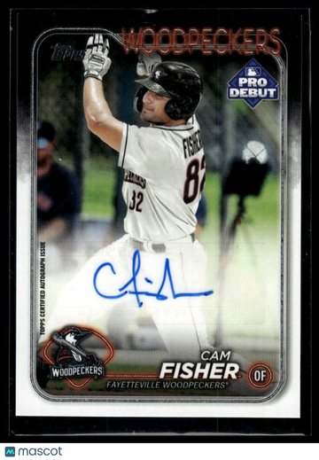 2024 Topps Pro Debut Cam Fisher #PD-120 Autographs AU