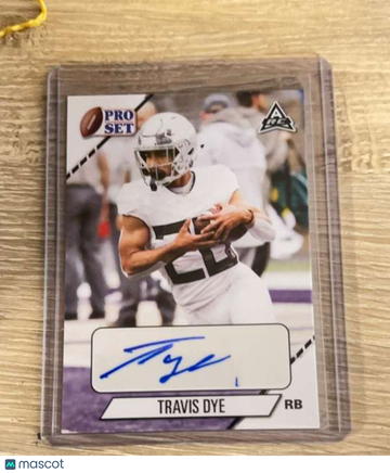2021 Pro Set College Football - Autographs Travis Dye #PS-TD2