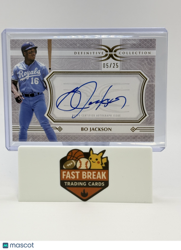 2025 Topps Definitive Collection Bo Jackson #LAC-BJ /25