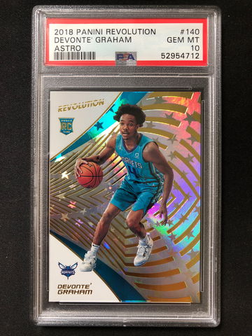 2018 Panini Revolution - Devonte Graham - Rookie Astro PSA 10