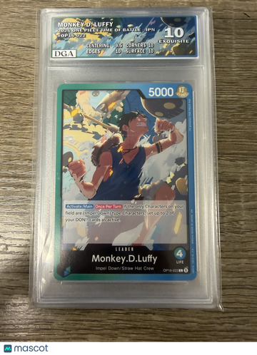 2024 One Piece Wings of the Captain Monkey D. Luffy Holo Leader Parallel Art