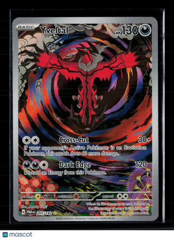 Pokemon 2023 Paradox Rift Yveltal #205/182