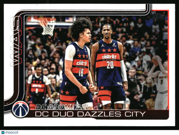 2025-26 Topps DC Above All: DC Duo Dazzles City #285 Washington Wizards