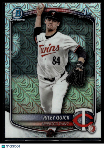 2025 Bowman Draft Riley Quick #BDC-23 Chrome