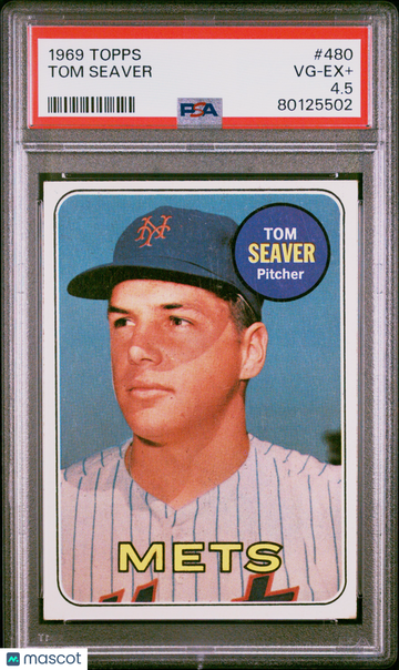 1969 Topps Tom Seaver #480 PSA 4.5