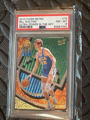 2013 Fleer Retro Bill Walton Power in the Key