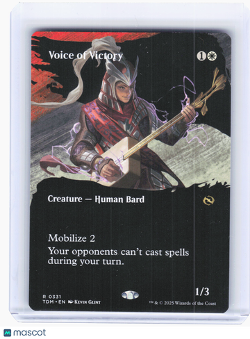 Tarkir: Dragonstorm Voice of Victory Nonfoil Rare (Borderless) #331