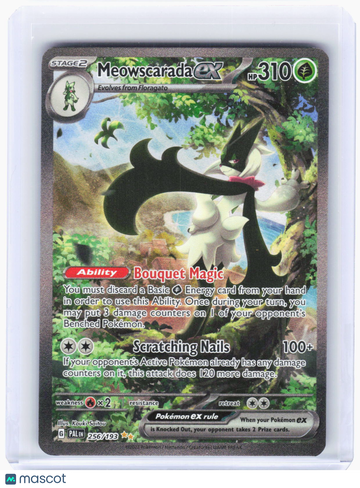 Paldea Evolved Meowscarada ex Holo Special Illustration Rare #256/193