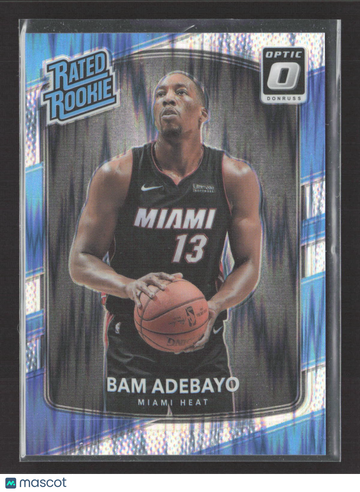 2018 Panini Donruss Optic Bam Adebayo #187 Blue Velocity