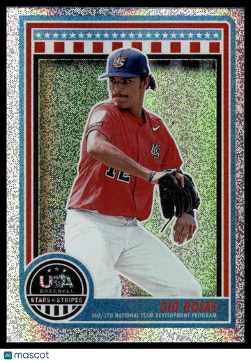 2025 Panini Stars and Stripes USA Baseball Gio Rojas #175 Opening Day