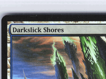 Magic: The Gathering Scars of Mirrodin Darkslick Shores Foil Rare Trading Card #226