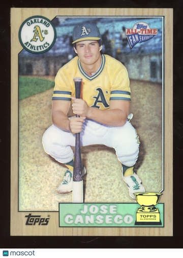2005 Topps All-Time Fan Favorites Jose Canseco #126 /299