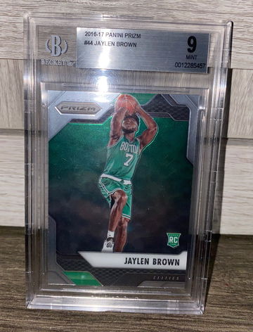 2016 -17 Prizm Jaylen Brown BGS 9 rookie card