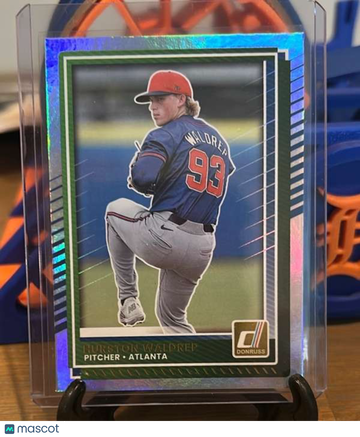 2025 Donruss - Holo Hurston Waldrep #58