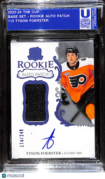 2023-24 Upper Deck The Cup Tyson Foerster #110 Patch Rookie Upper Deck