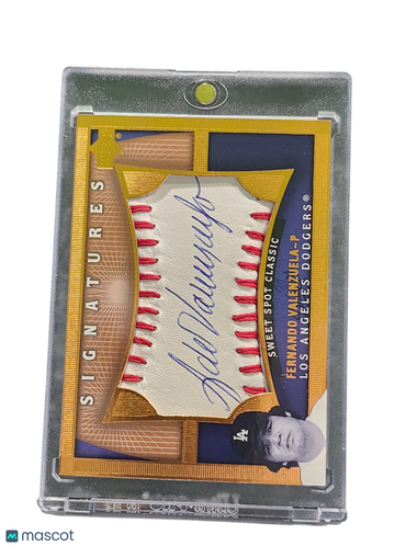 2005 Upper Deck Sweet Spot Classic Signatures Fernando Valenzuela #FV Sweet Spot Classic Signatures