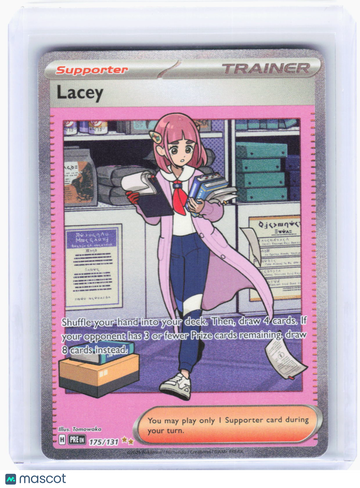 Prismatic Evolutions Lacey Holo Special Illustration Rare #175/131