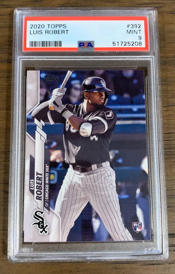LUIS ROBERT 2020 Topps Series 2 RC #392 - PSA 9 MINT