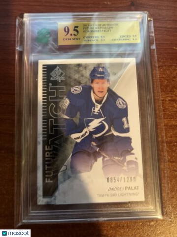 2013-14 SP Authentic Ondrej Palat Rookie MNT 9.5