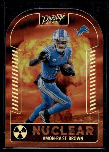 2024 Panini Prestige Nuclear Amon-Ra St. Brown #N-ASB