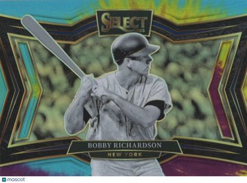 Bobby Richardson 2025 Select Tie-Dye Prizm New York Yankees