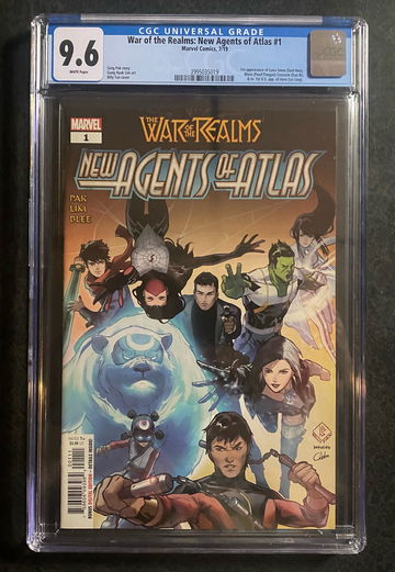 War of the Realms: New Agents of Atlas #1 MEGA KEY!!