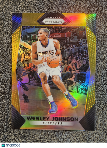 2017 Prizm Wesley Johnson #213 Gold /10