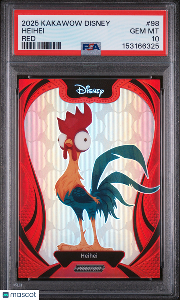 2025 Kakawow Phantom Disney Heihei #98 PSA 10