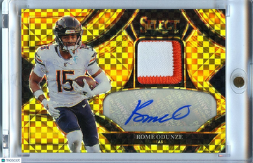2025 Rome Odunze 10 Panini Authentic