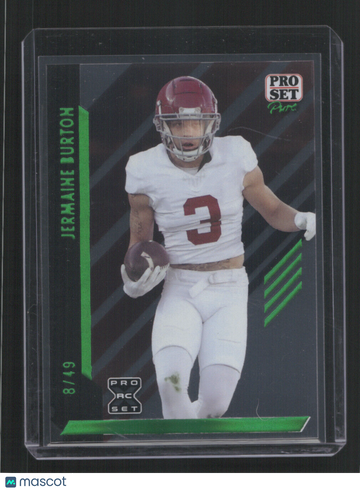 2024 PRO SET PURE JERMAINE BURTON #132 8/49 ROOKIE SN