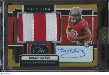 2024 Bucky Irving Patch Rookie Panini Authentic