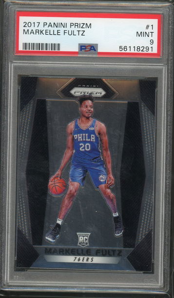 2017 Prizm Markelle Fultz PSA 9 