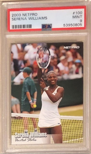 2003 NetPro #100 Serena Williams PSA 9