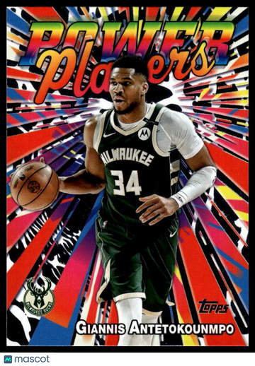 2025-26 Topps Giannis Antetokounmpo #PP-1 Power Players