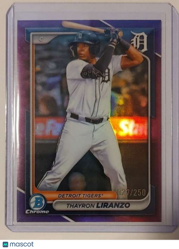 2024 Bowman Draft - Chrome Purple Refractor Thayron Liranzo #BDC-4