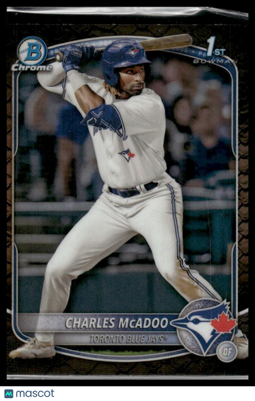 2025 Bowman Charles McAdoo #BCP-150 Chrome Prospects Reptilian Refractor