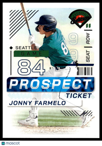 2024 Panini Prospect Edition Jonny Farmelo #87