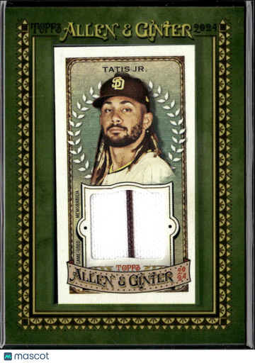 Fernando Tatis Jr. 2024 Topps Allen & Ginter Memorabilia Game-Used San Diego Padres
