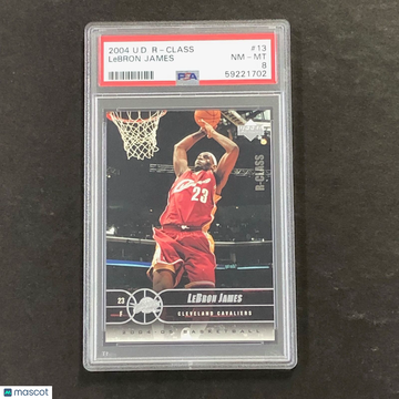 2004 Upper Deck R-Class LeBron James #13 PSA 8